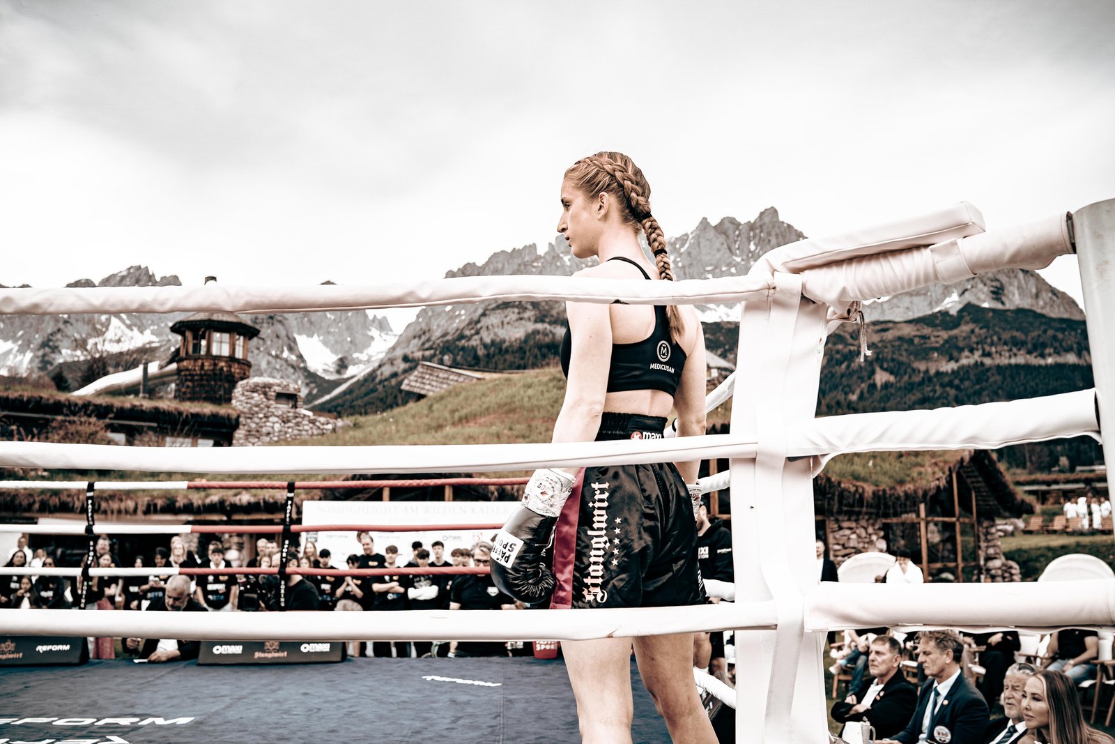 Elisa Frey in der Ringecke